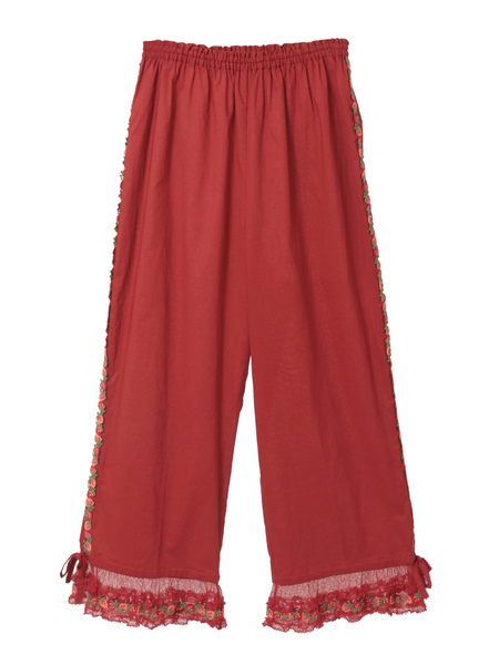 オリジナル苺ブレードレース使いドロワーズ