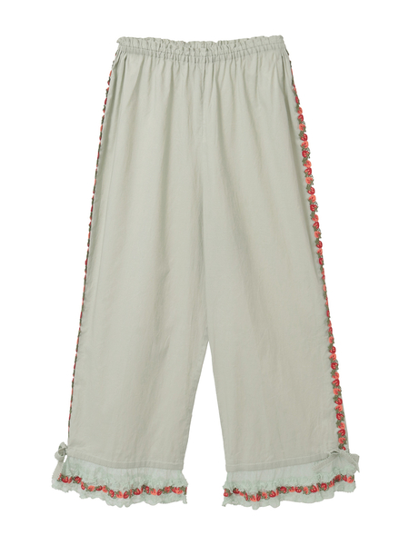 オリジナル苺ブレードレース使いドロワーズ