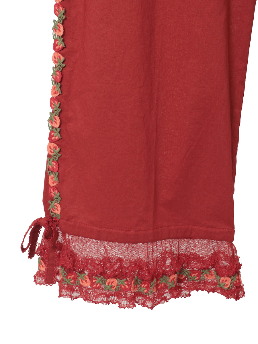 オリジナル苺ブレードレース使いドロワーズ 詳細画像 シロ 8