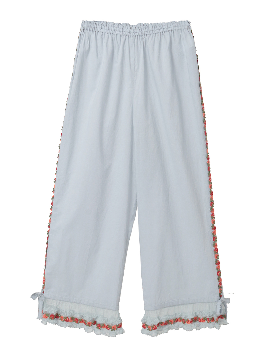 オリジナル苺ブレードレース使いドロワーズ 詳細画像 ブルーグレー 1