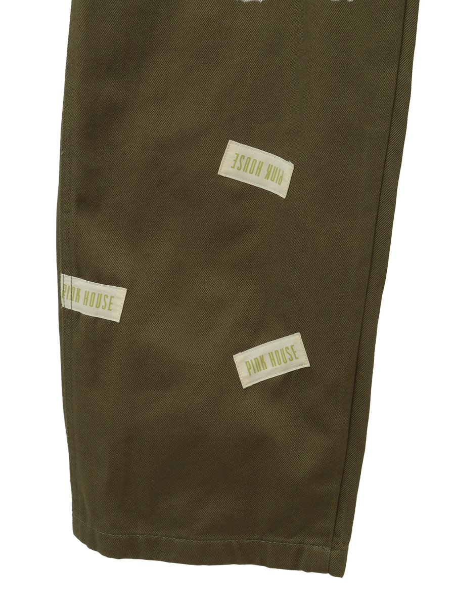 ネームワッペンいっぱいオーバーオール 詳細画像 ピンク 11