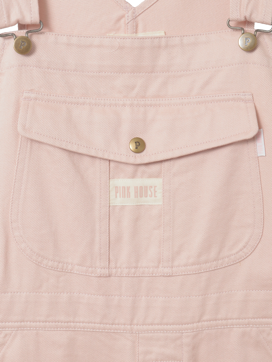 ネームワッペンいっぱいオーバーオール 詳細画像 ピンク 4