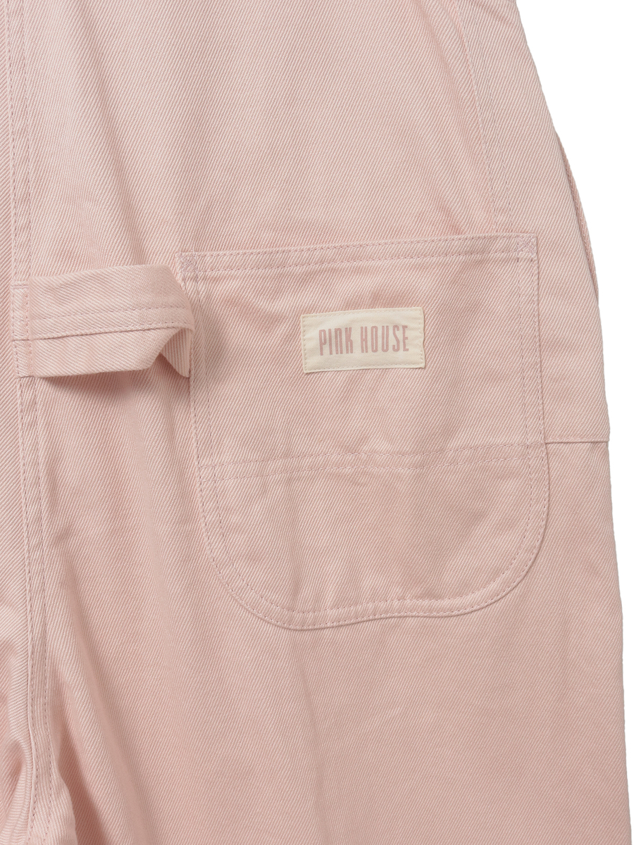 ネームワッペンいっぱいオーバーオール 詳細画像 ピンク 6