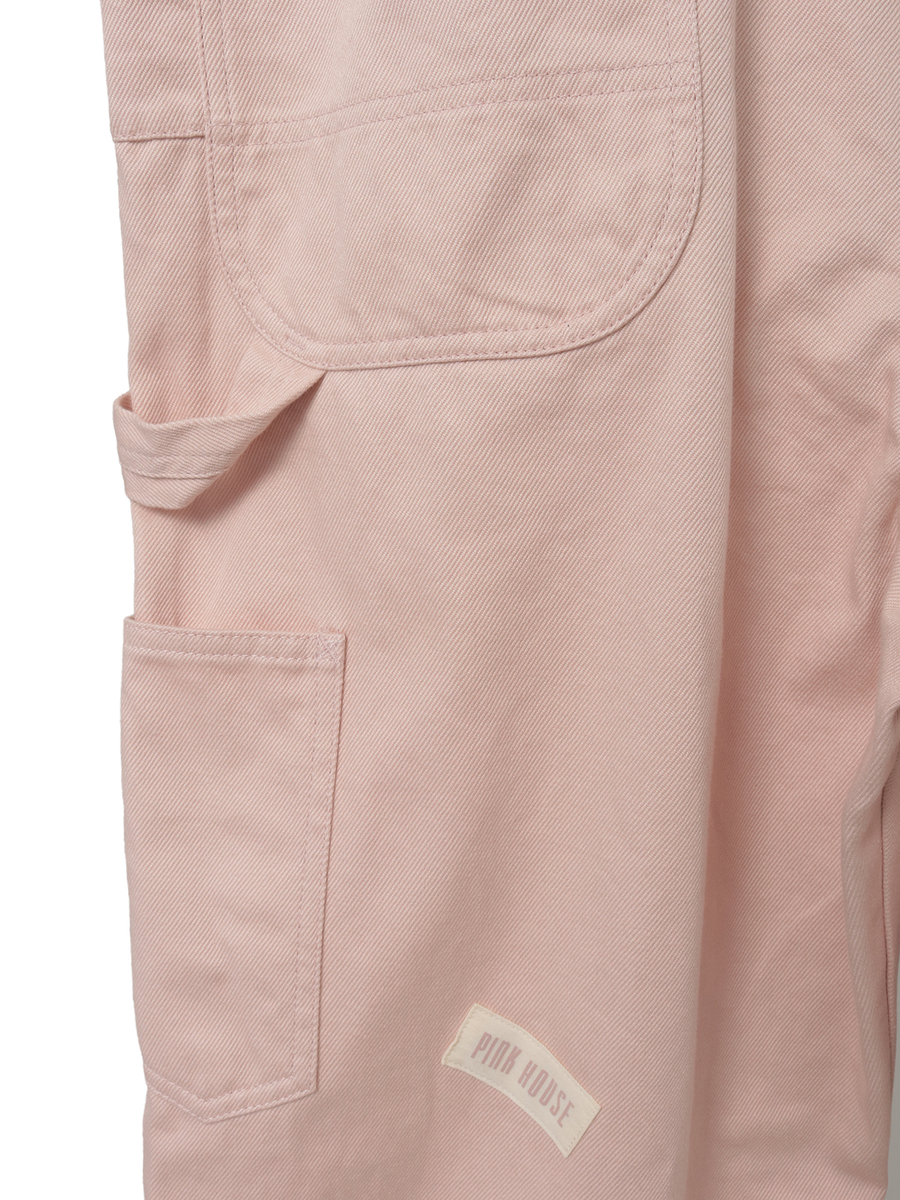 ネームワッペンいっぱいオーバーオール 詳細画像 ピンク 7