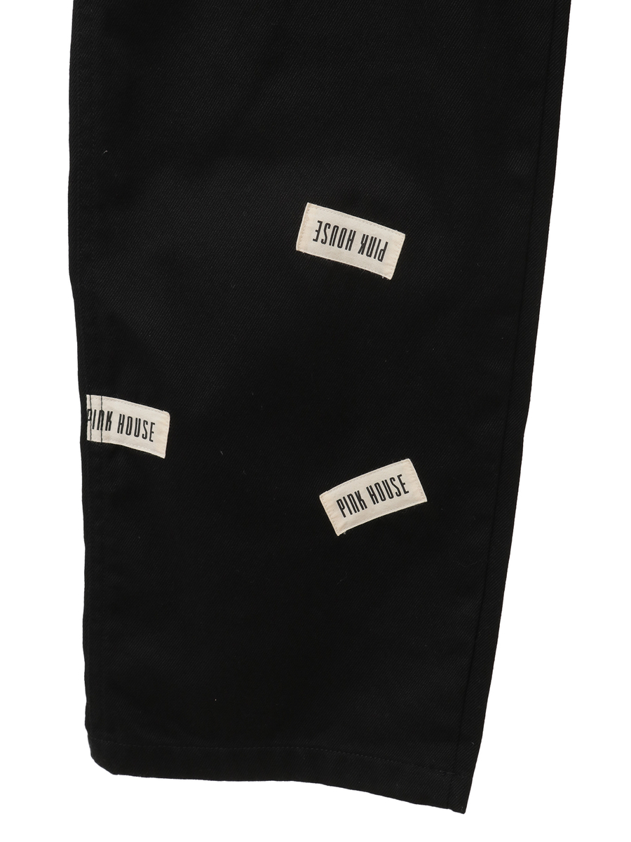 ネームワッペンいっぱいオーバーオール 詳細画像 ピンク 9