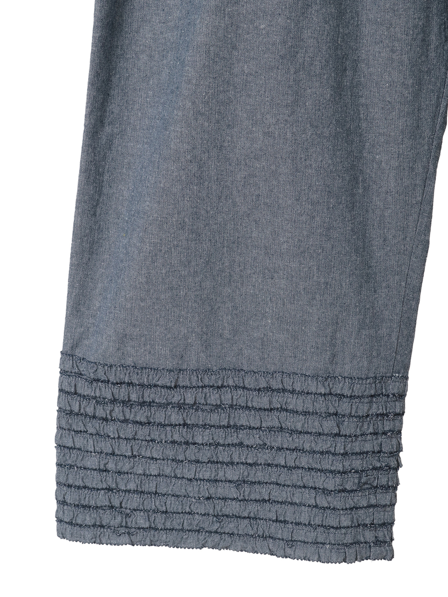 裾フリル使いダンガリーパンツ 詳細画像 アカ 9