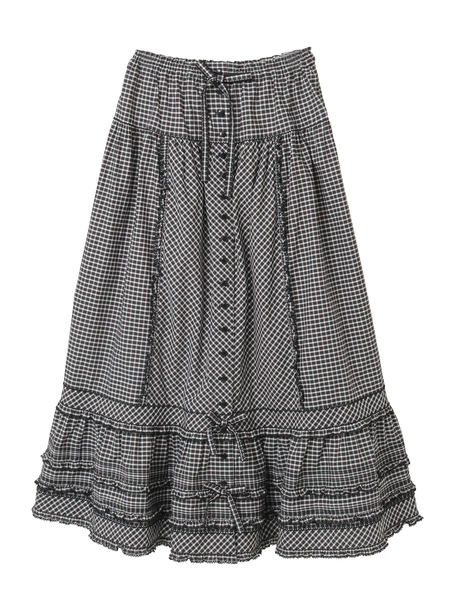 オリジナルチェックスカート