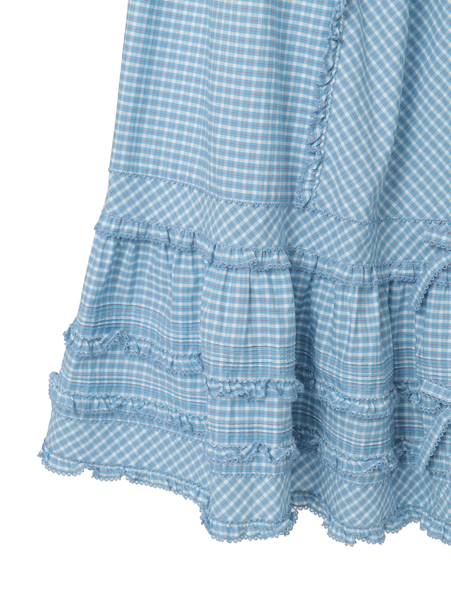 オリジナルチェックスカート 詳細画像 グリーン系 8