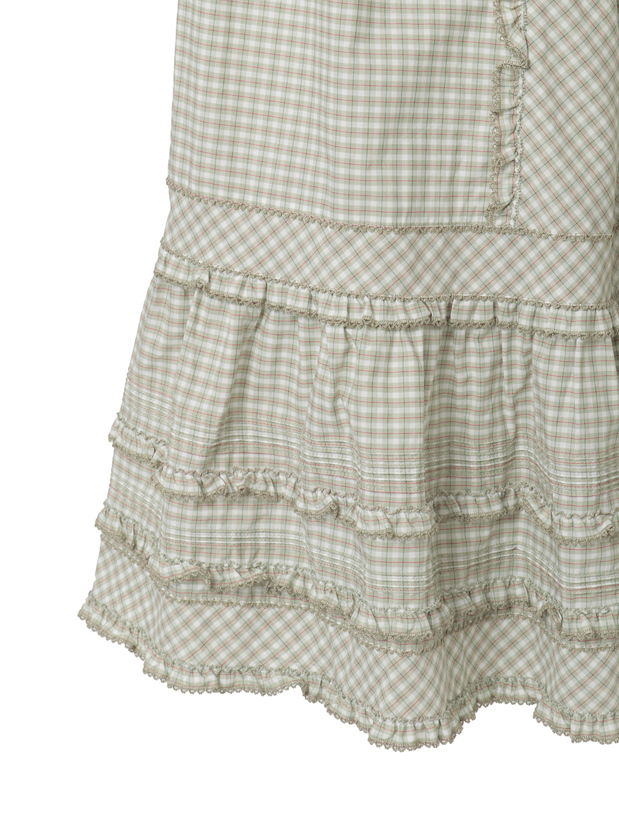 オリジナルチェックスカート 詳細画像 グリーン系 9