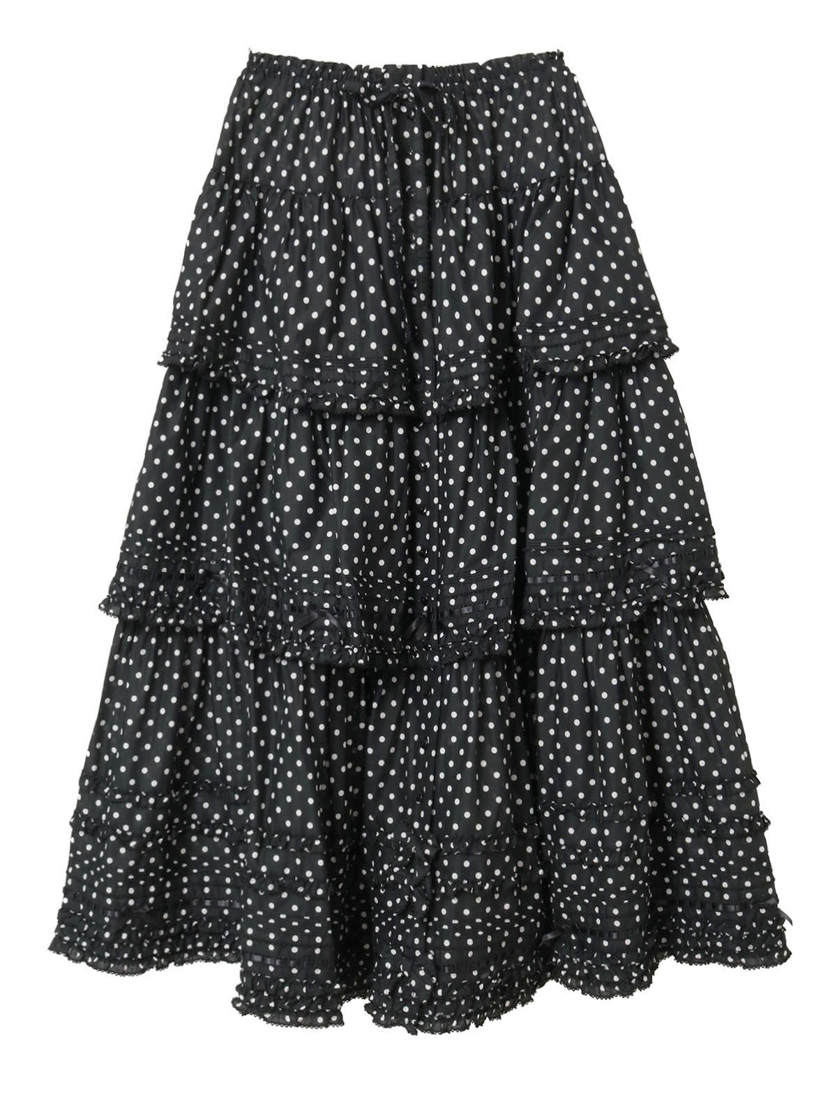 フリル使いロングスカート｜ピンクハウスオフィシャルオンラインストア