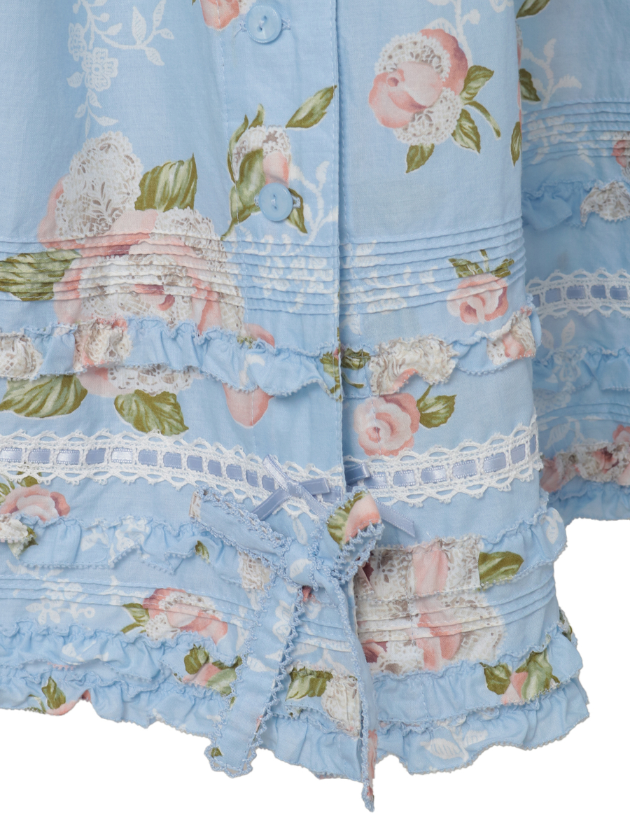 ポワン・ド・ローズプリントスカート 詳細画像 キナリ 8