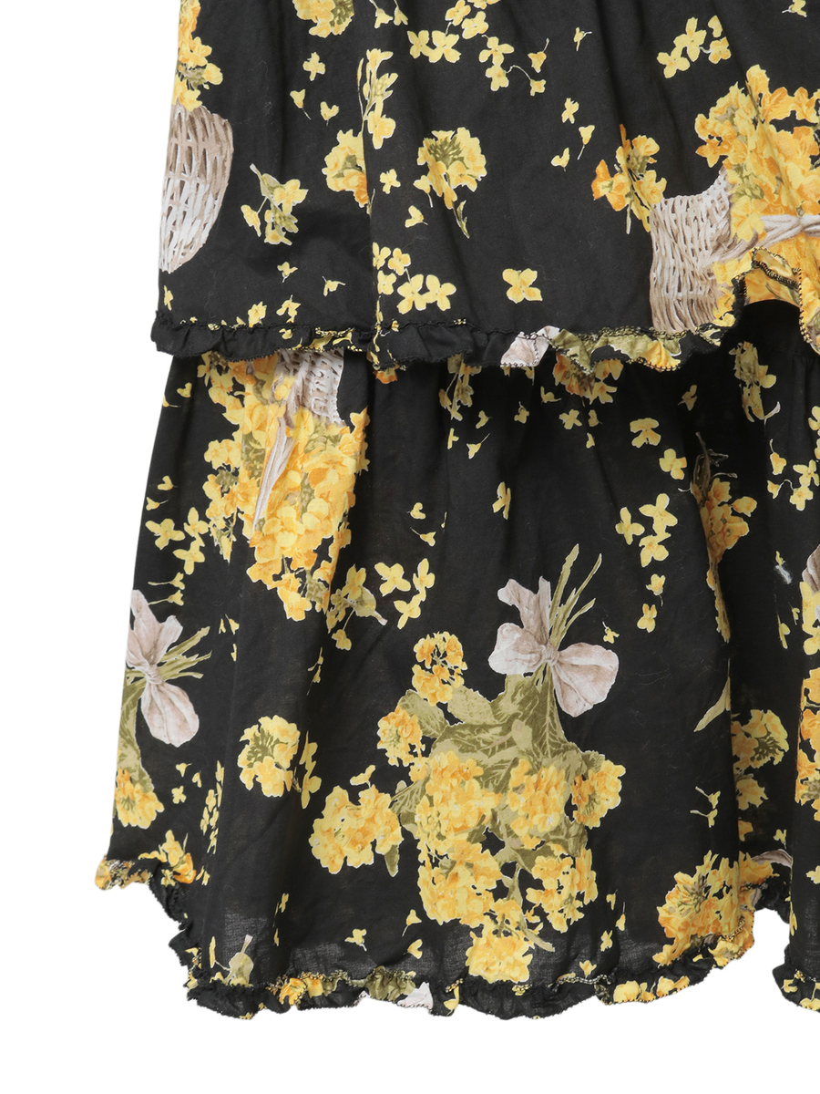 なのはなプリントスカート 詳細画像 ミズイロ 7