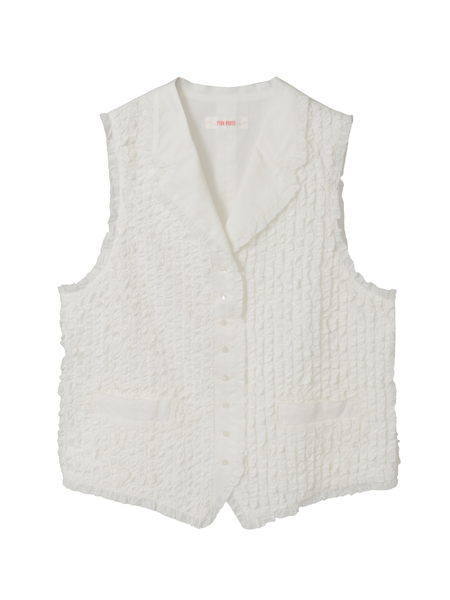 フリルローンベスト