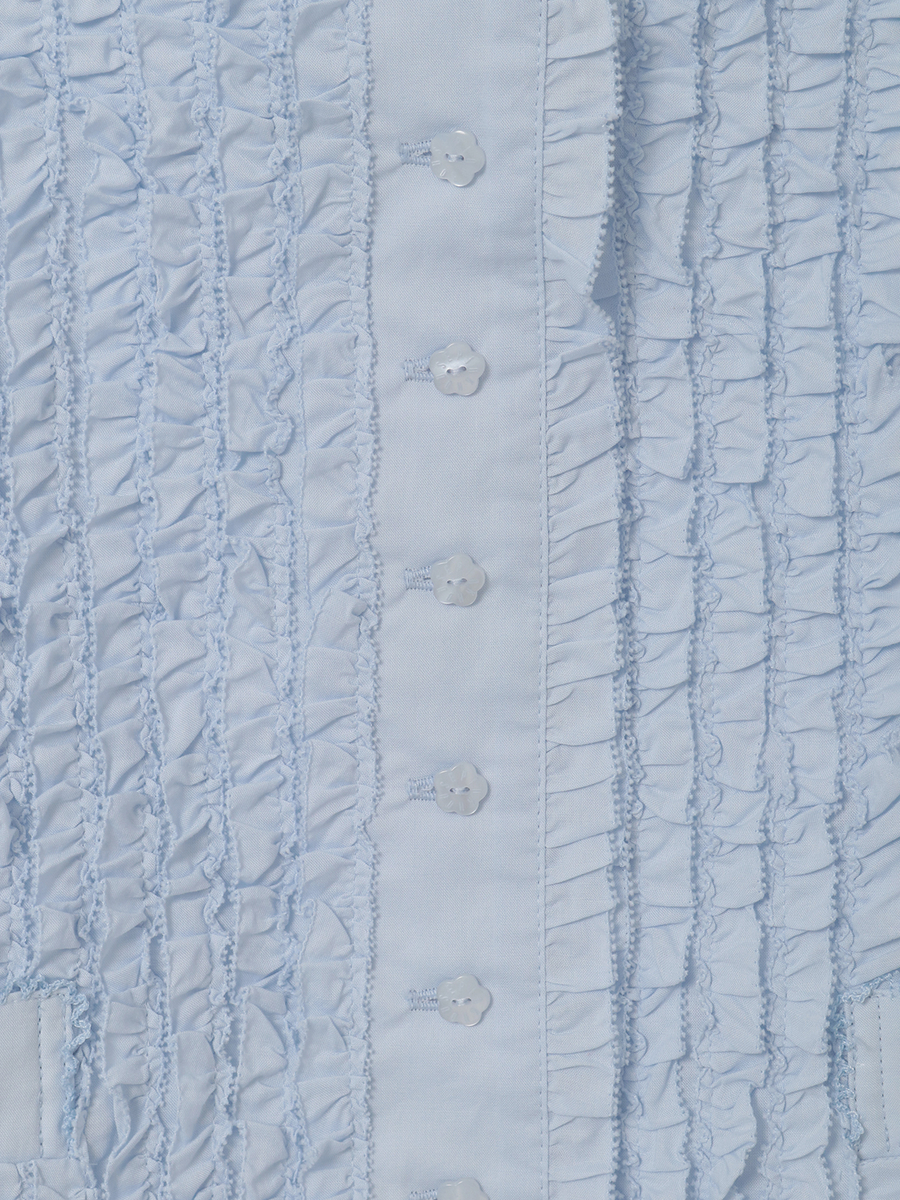 フリルローンベスト 詳細画像 シロ 6