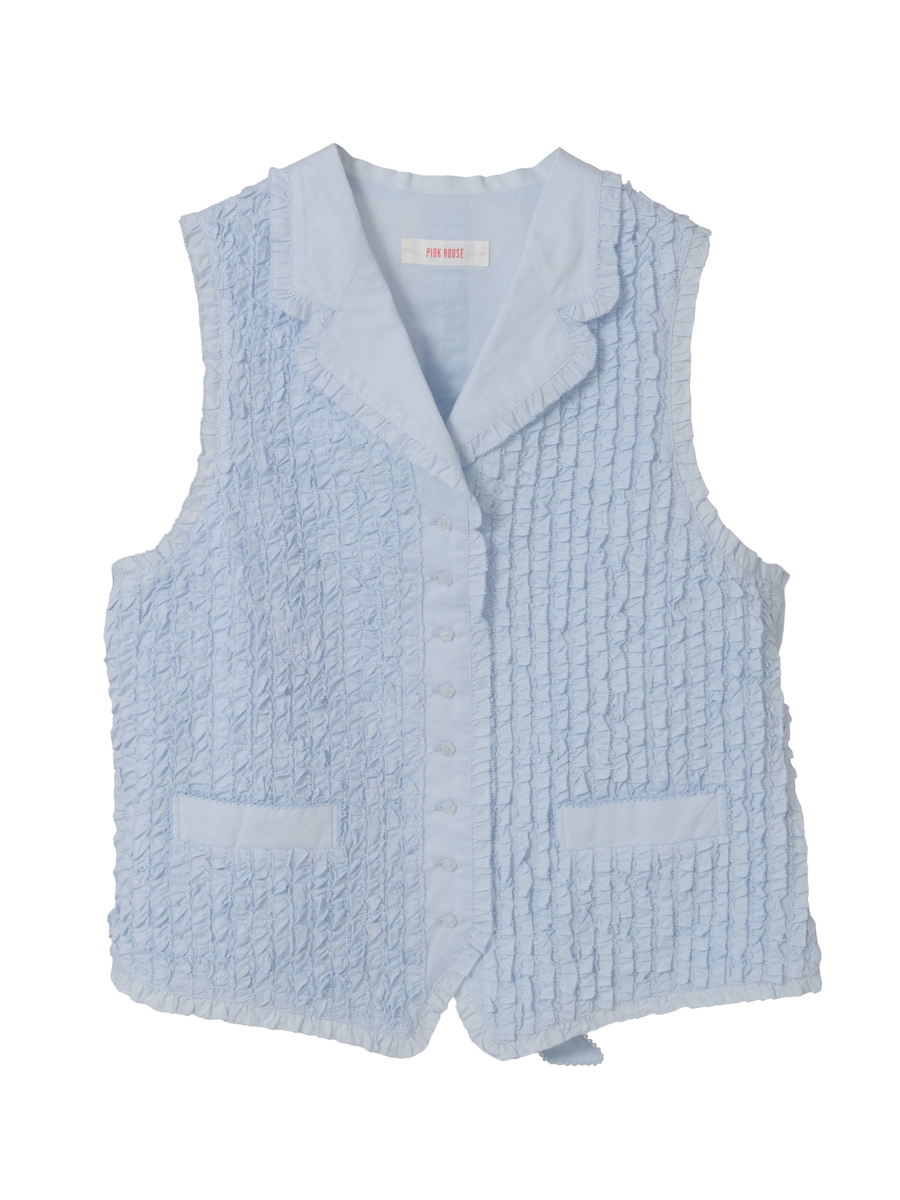 フリルローンベスト 詳細画像 ミズイロ 1