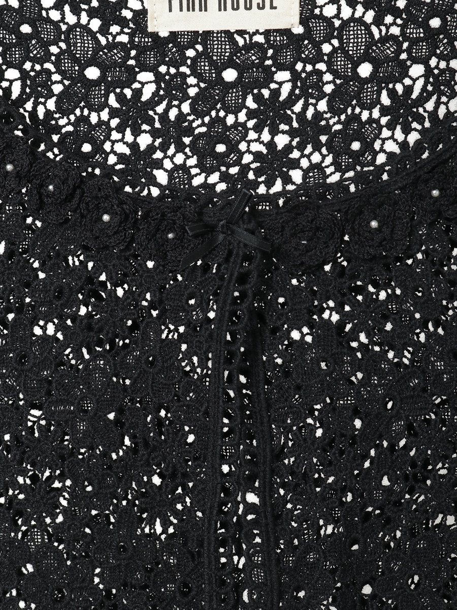 小花柄レースカーディガン 詳細画像 キナリ 7