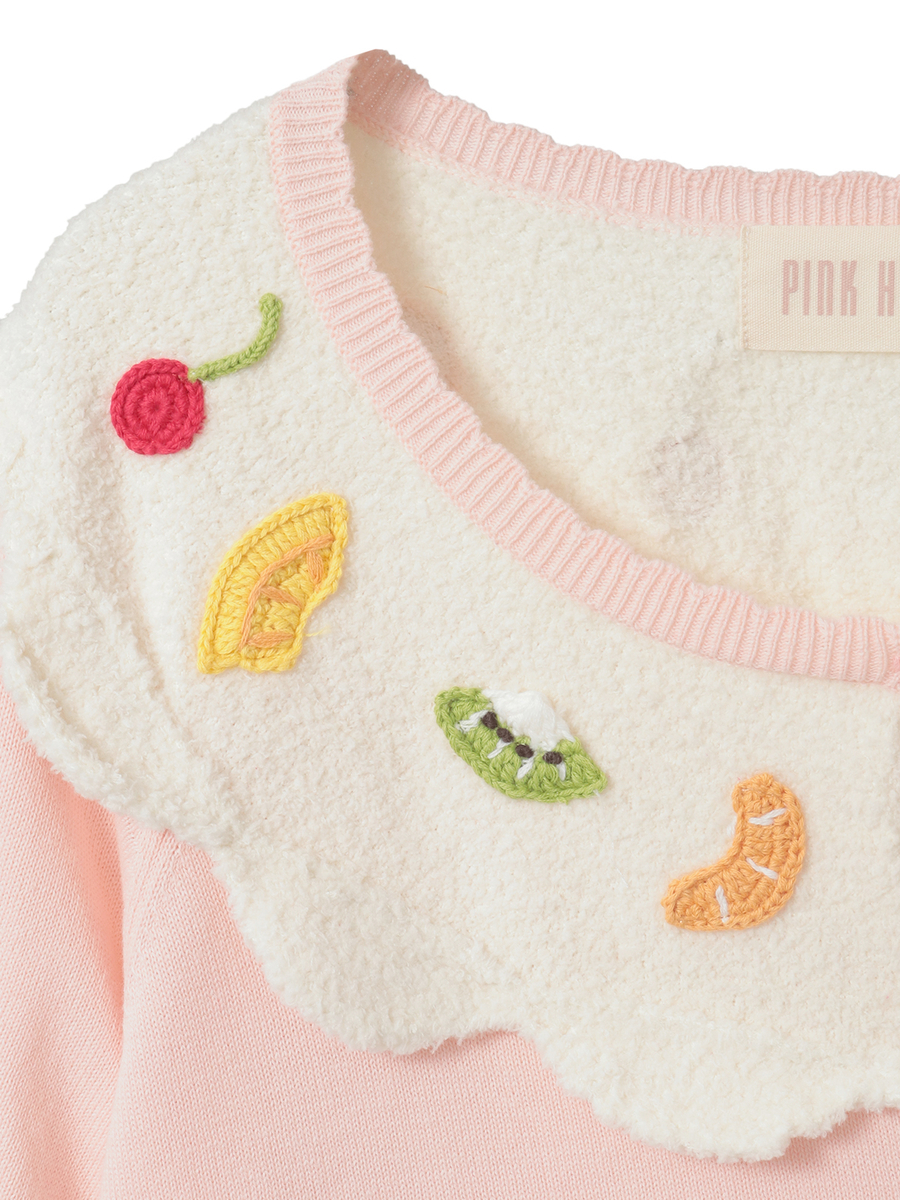 かき氷グラデーションニットカーディガン 詳細画像 ブルー系 6