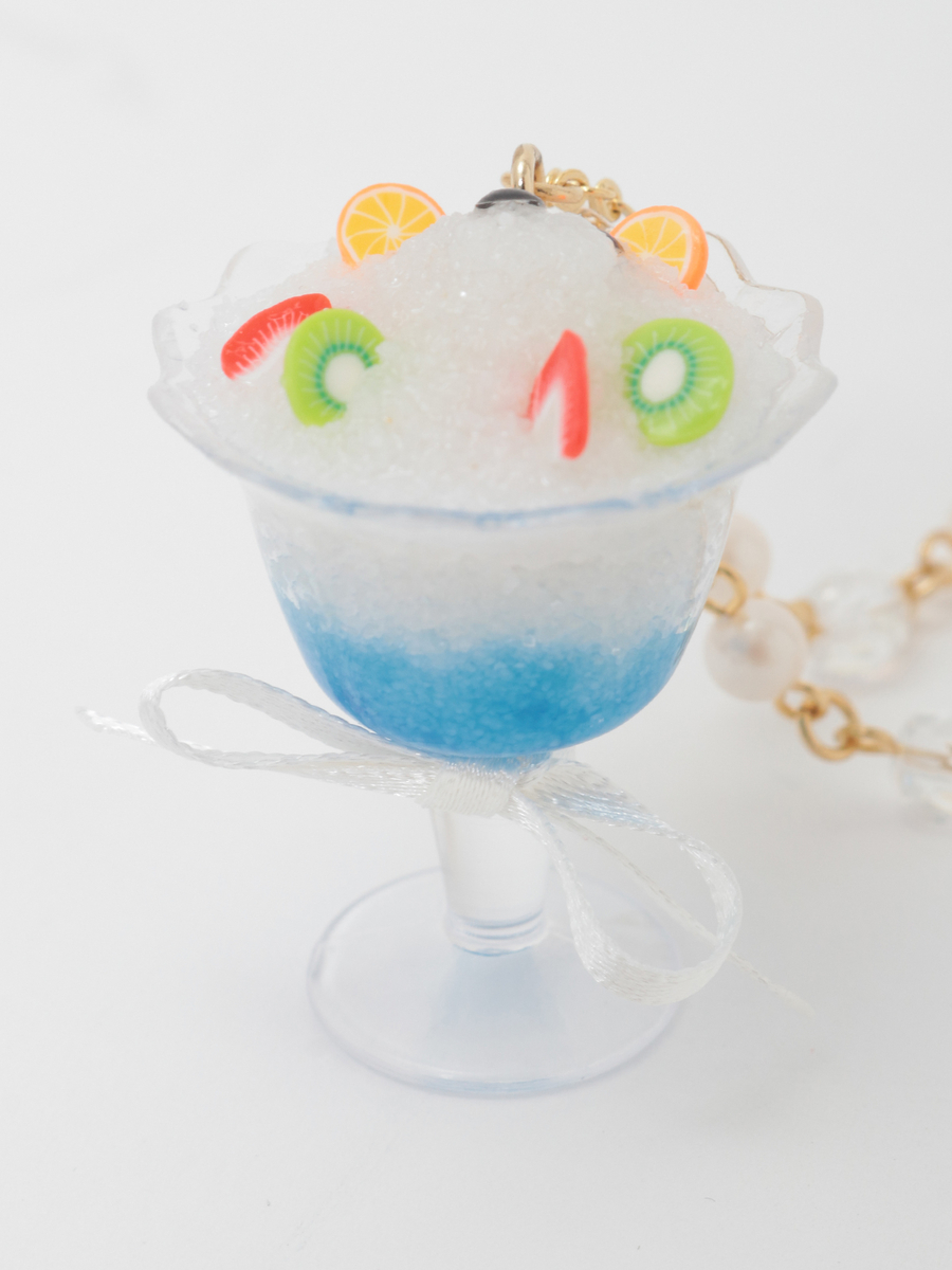 かき氷モチーフネックレス 詳細画像 ストロベリー 4