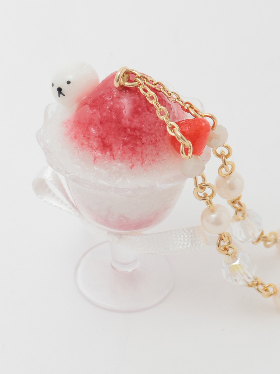 かき氷モチーフネックレス 詳細画像 ストロベリー 9