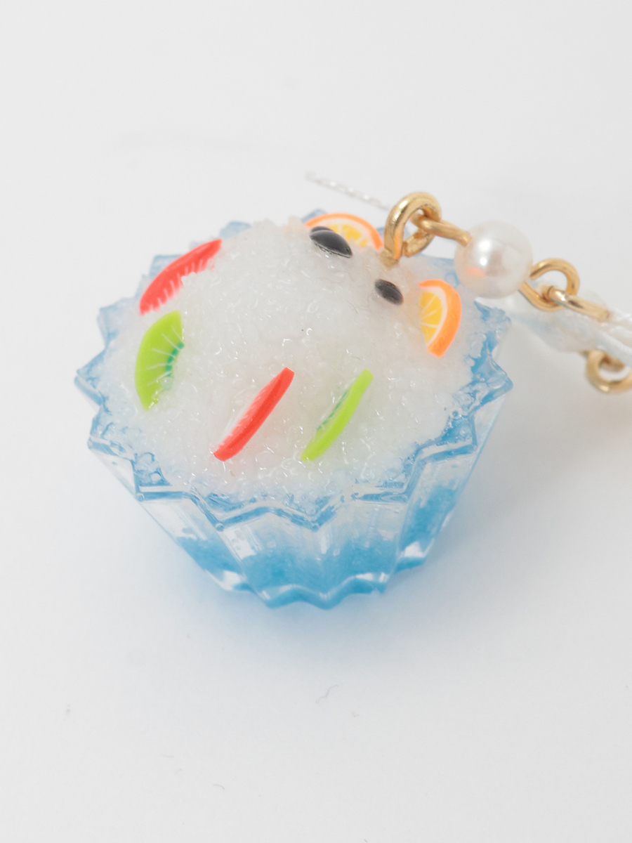 かき氷モチーフイヤリング 詳細画像 シロクマ 7