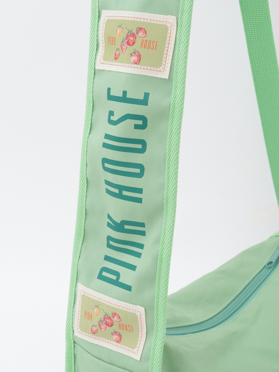 苺リース刺繍ショルダーバッグ 詳細画像 グリーン 17