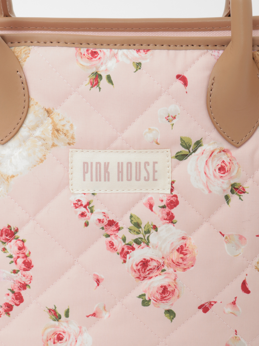 テディローズプリントキルティングバッグ 詳細画像 ラベンダー 13