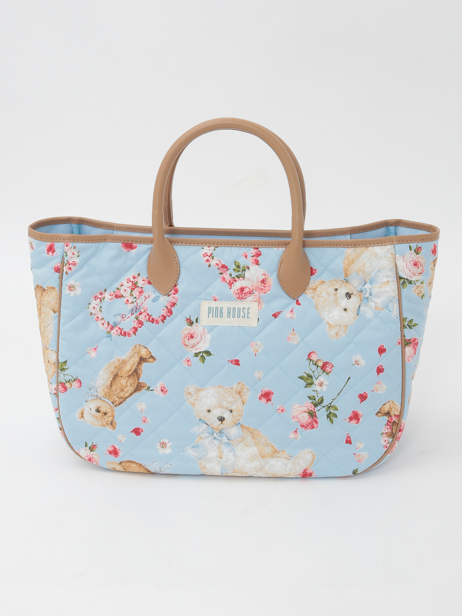 テディローズプリントキルティングバッグ 詳細画像 ソライロ 1