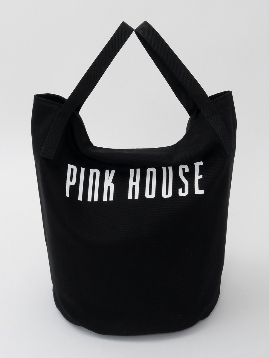 ロゴプリントバケツ型バッグ 詳細画像 クロ 1