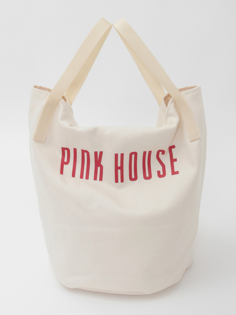 ロゴプリントバケツ型バッグ 詳細画像 アイボリー 1