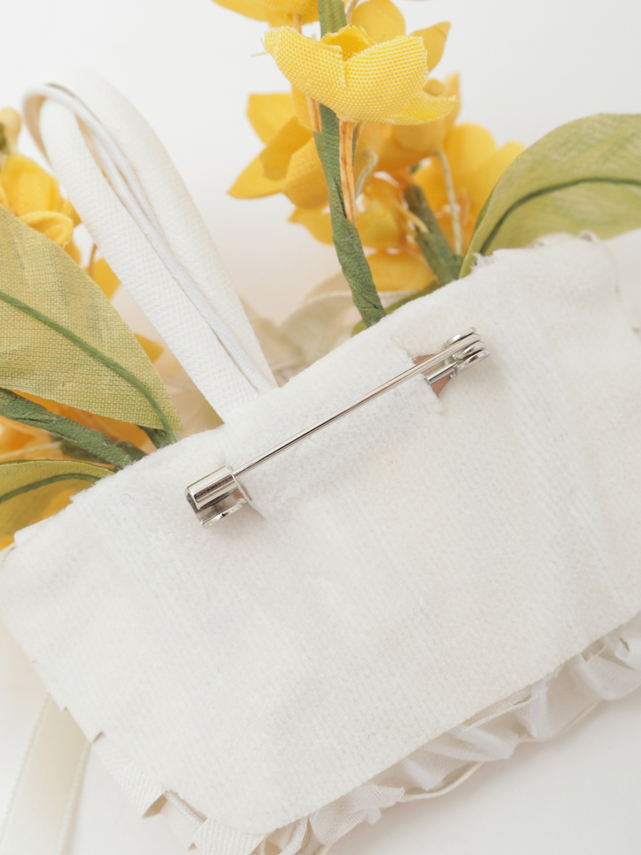 なのはなコサージュ 詳細画像 イエロー 4