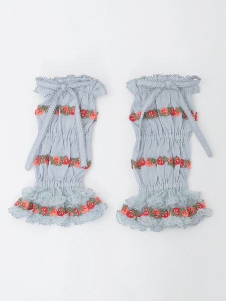 オリジナル苺ブレードレース使いアームカバー