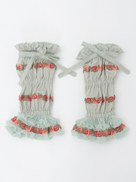 オリジナル苺ブレードレース使いアームカバー