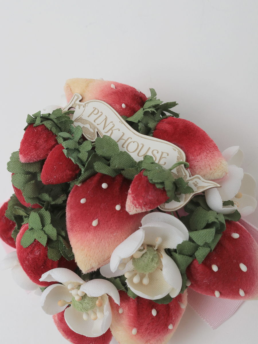 苺リースコサージュ 詳細画像 ストロベリー 3