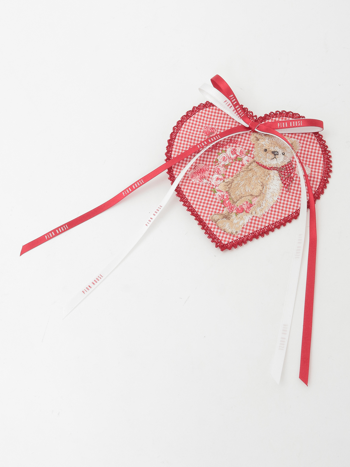 テディローズ刺繍ハート型ワッペン｜ピンクハウスオフィシャル