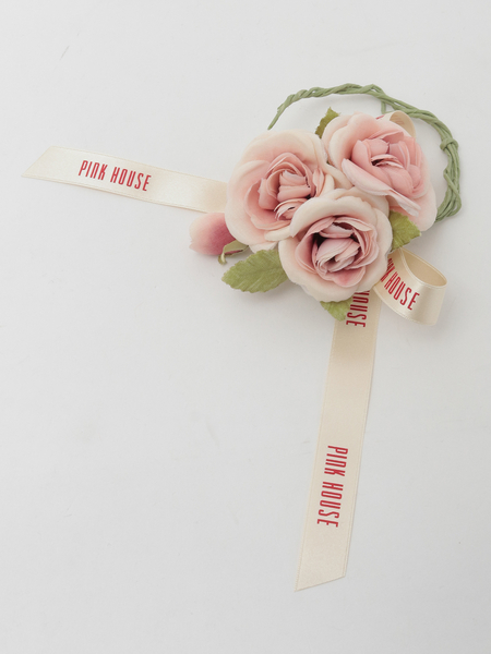 ローズブーケ＆ハートリースコサージュ