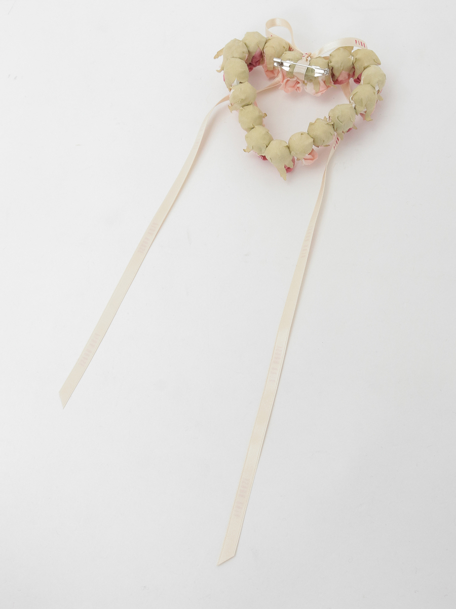 ローズブーケ＆ハートリースコサージュ 詳細画像 ブーケ 2