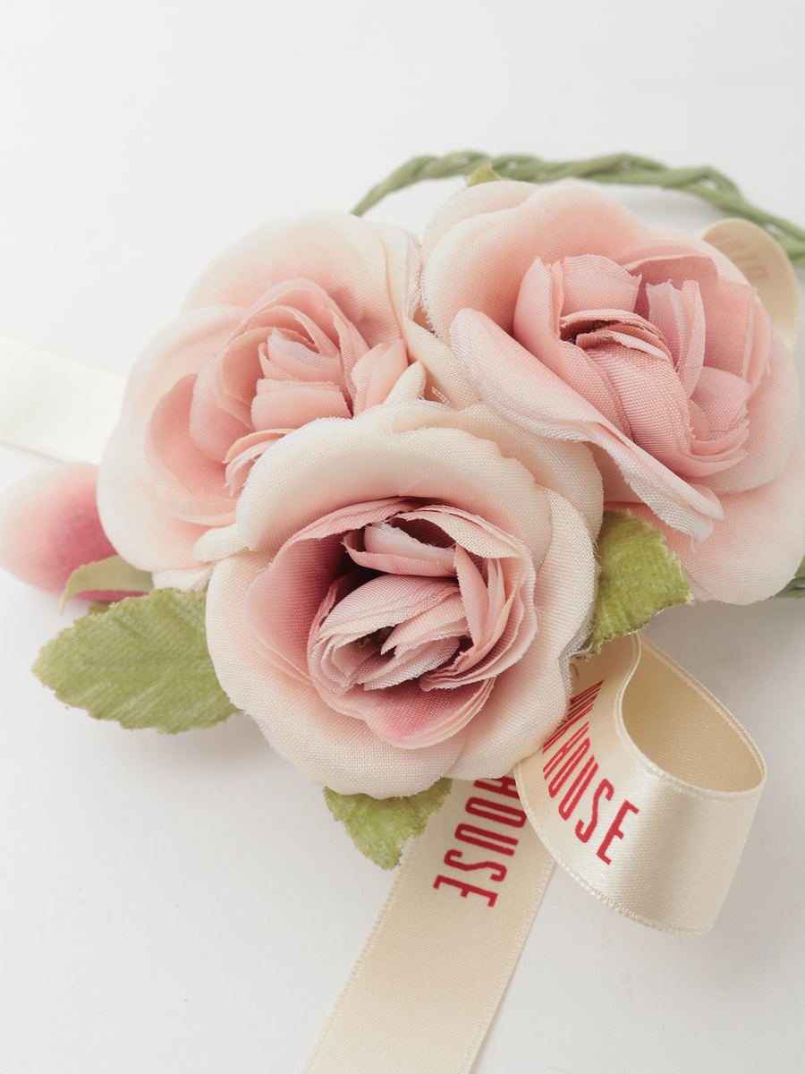 ローズブーケ＆ハートリースコサージュ 詳細画像 ブーケ 5