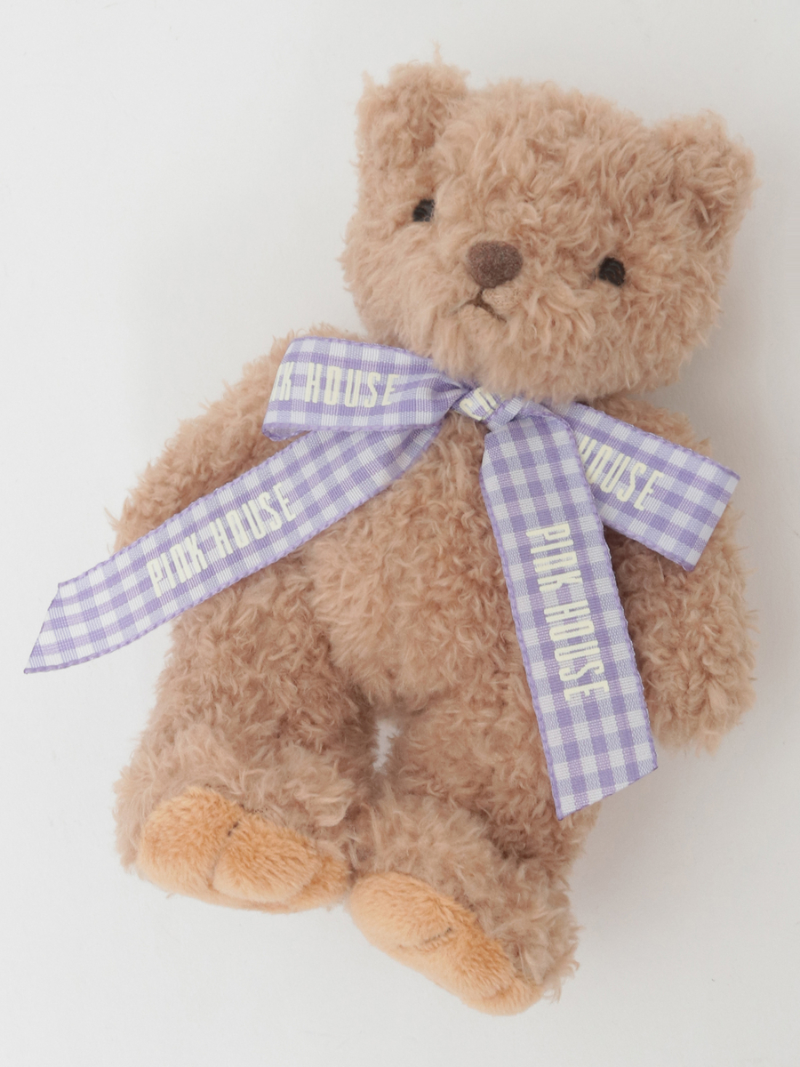 テディぬいぐるみコサージュ 詳細画像 モカ 1