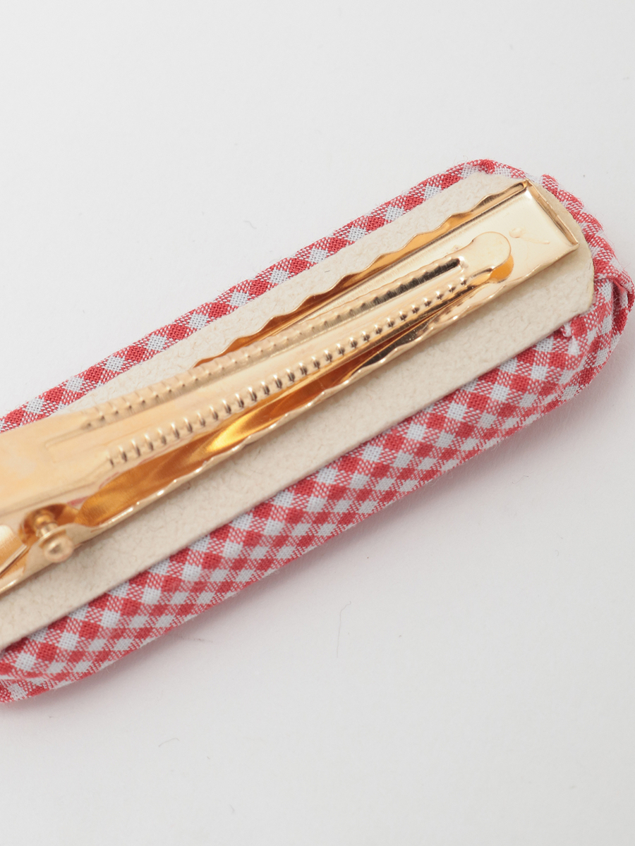 PHロゴギンガムチェックバレッタセット 詳細画像 ラベンダー 4