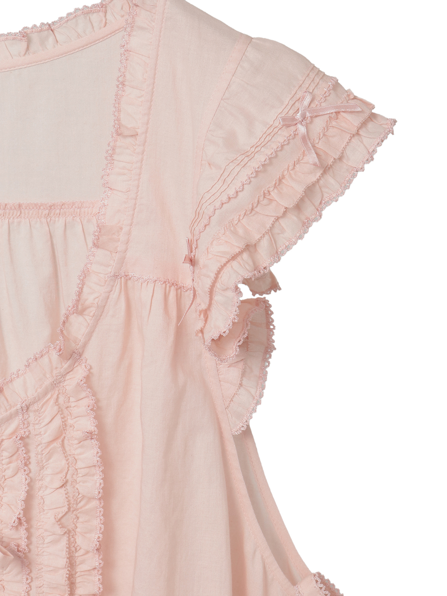 レースアップ使いタブリエ 詳細画像 クロ 4