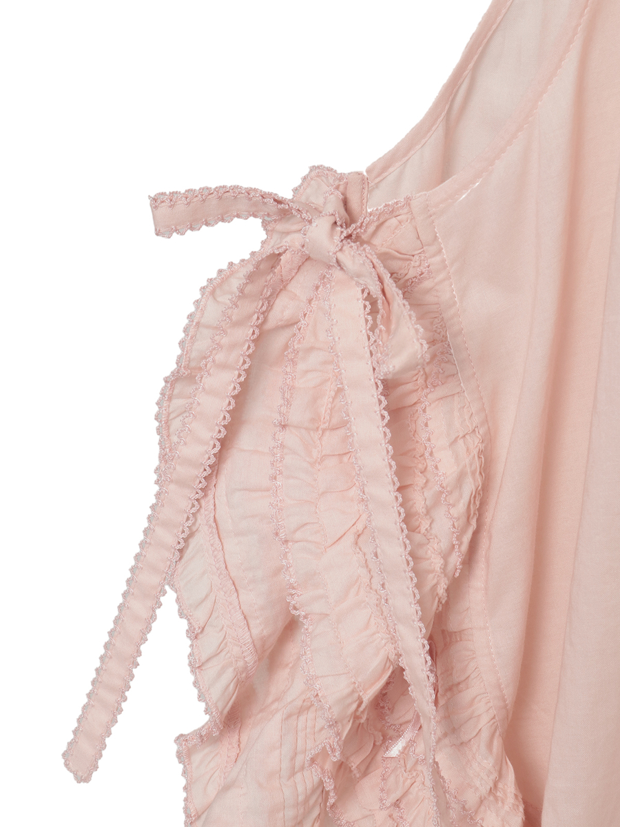 レースアップ使いタブリエ 詳細画像 クロ 7