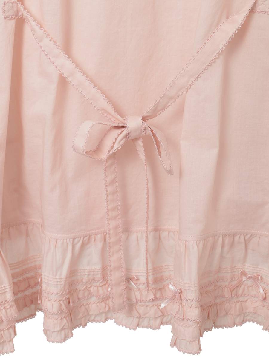 レースアップ使いタブリエ 詳細画像 クロ 8