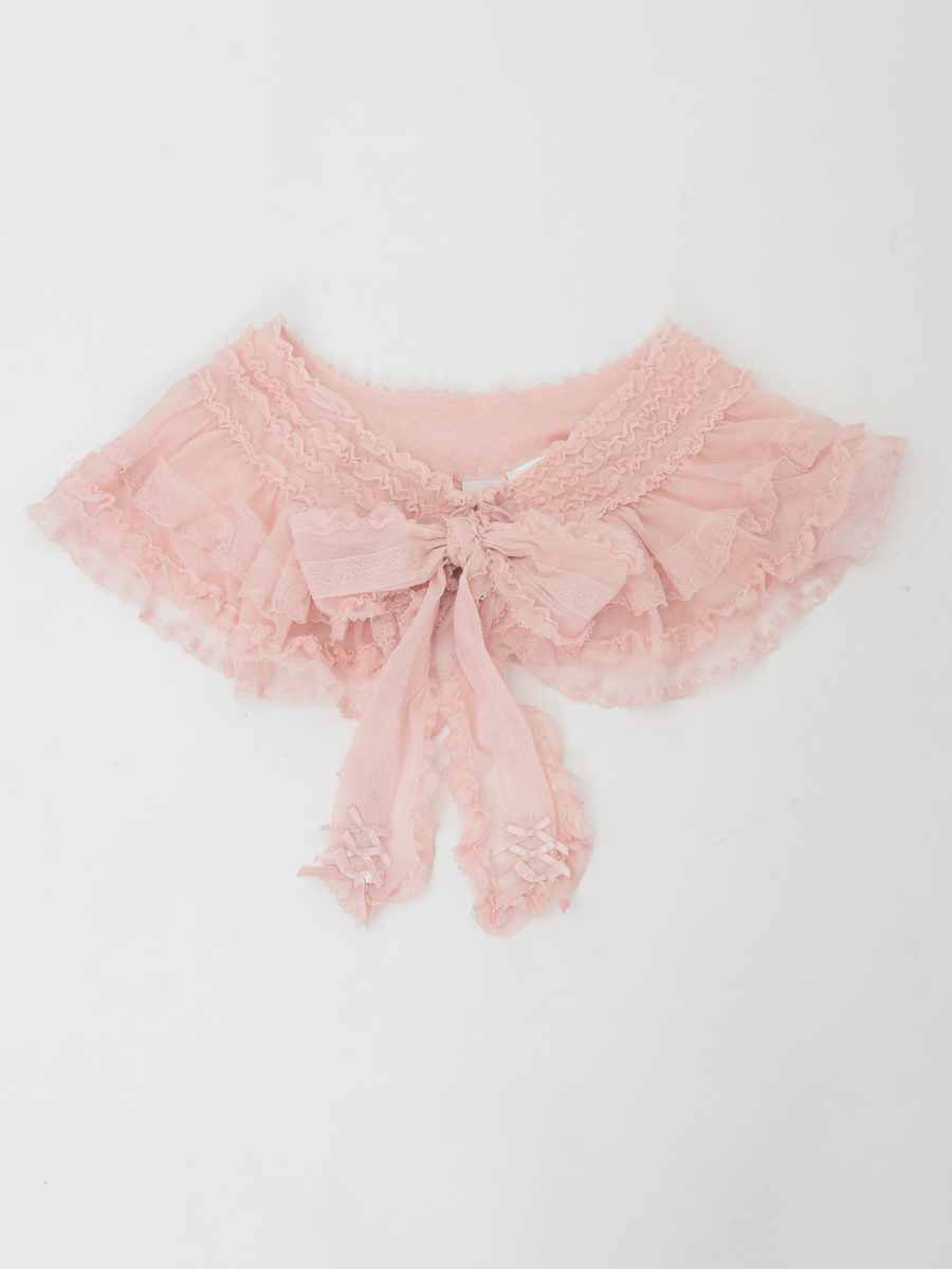 ソフトチュールショール 詳細画像 ピンク 1