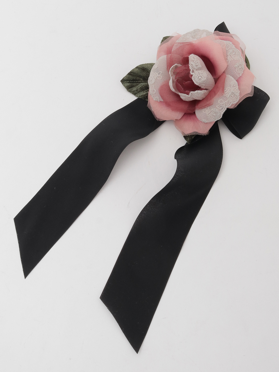 ポワン・ド・ローズコサージュ 詳細画像 ペールピンク 1