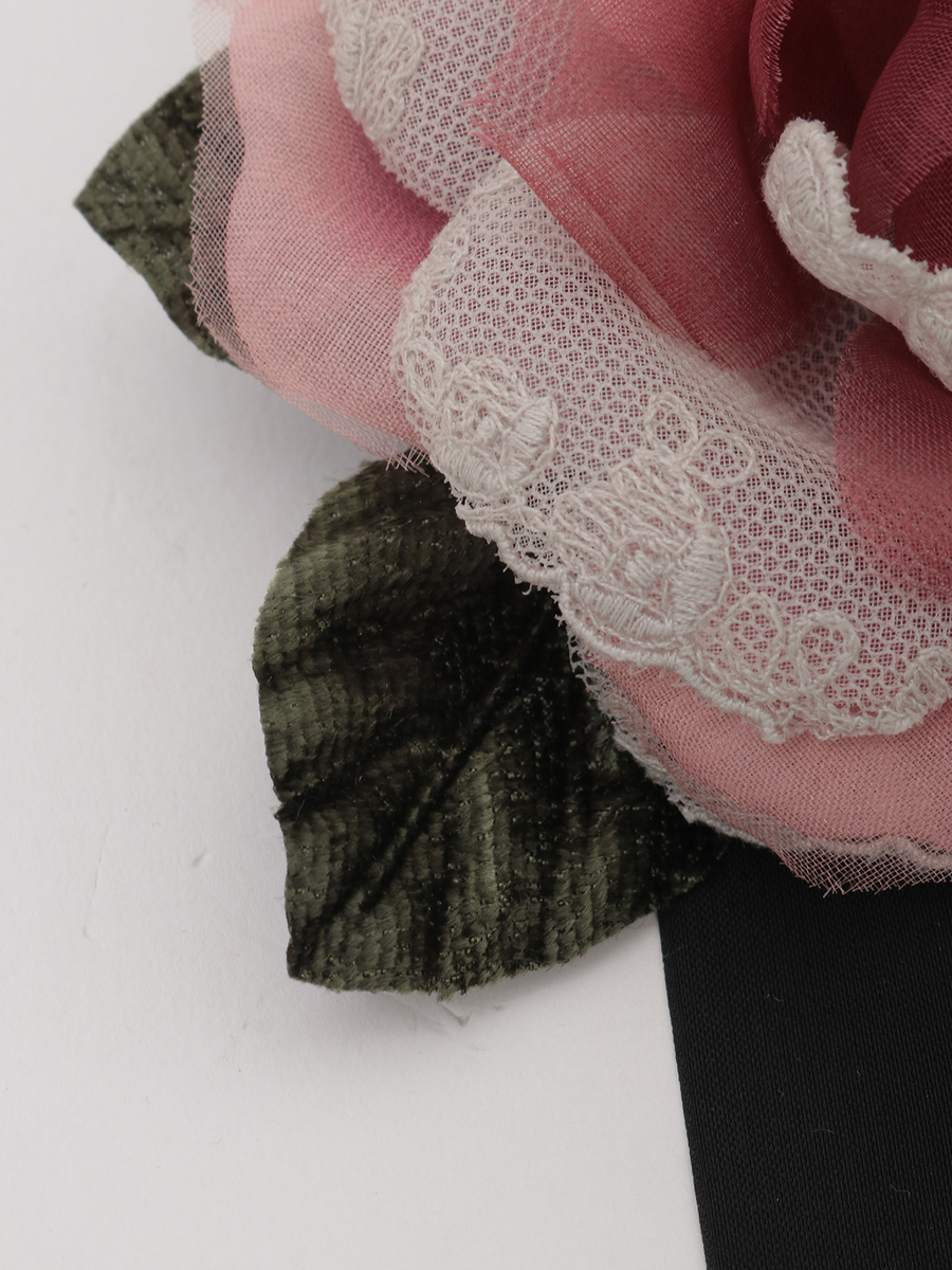 ポワン・ド・ローズコサージュ 詳細画像 ペールピンク 5