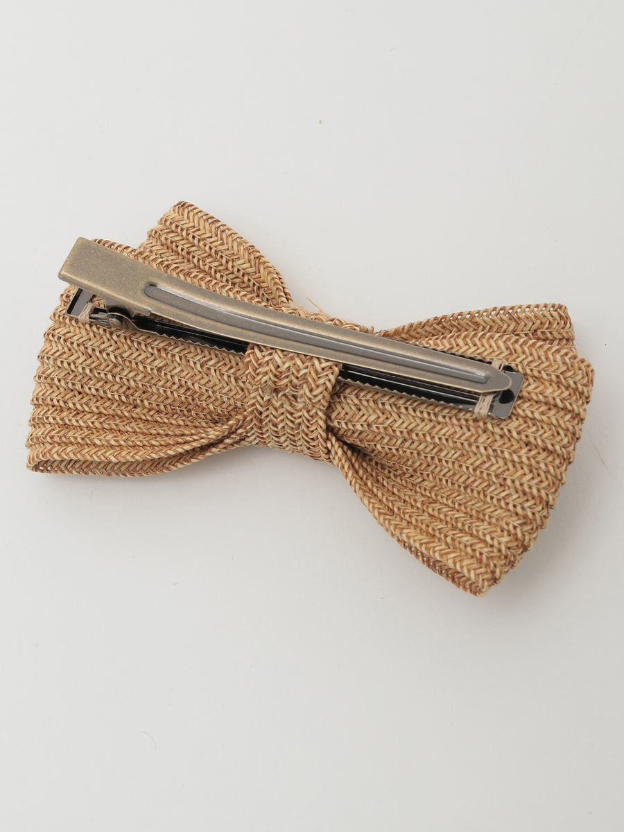 ストローリボンクリップ 詳細画像 クロ 2