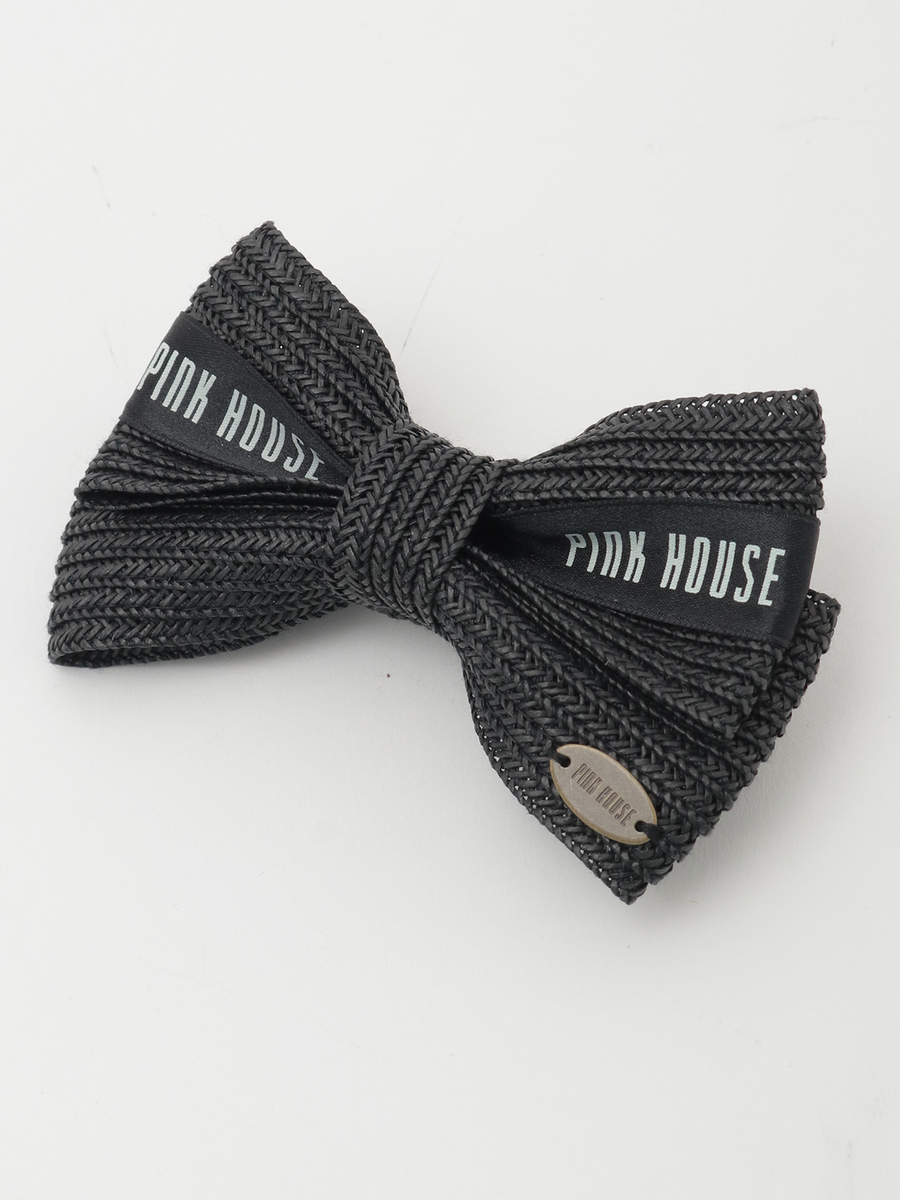 ストローリボンクリップ 詳細画像 クロ 1