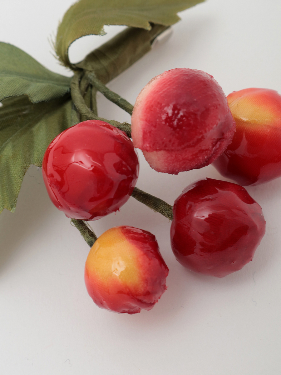 さくらんぼコサージュ 詳細画像 チェリー 3