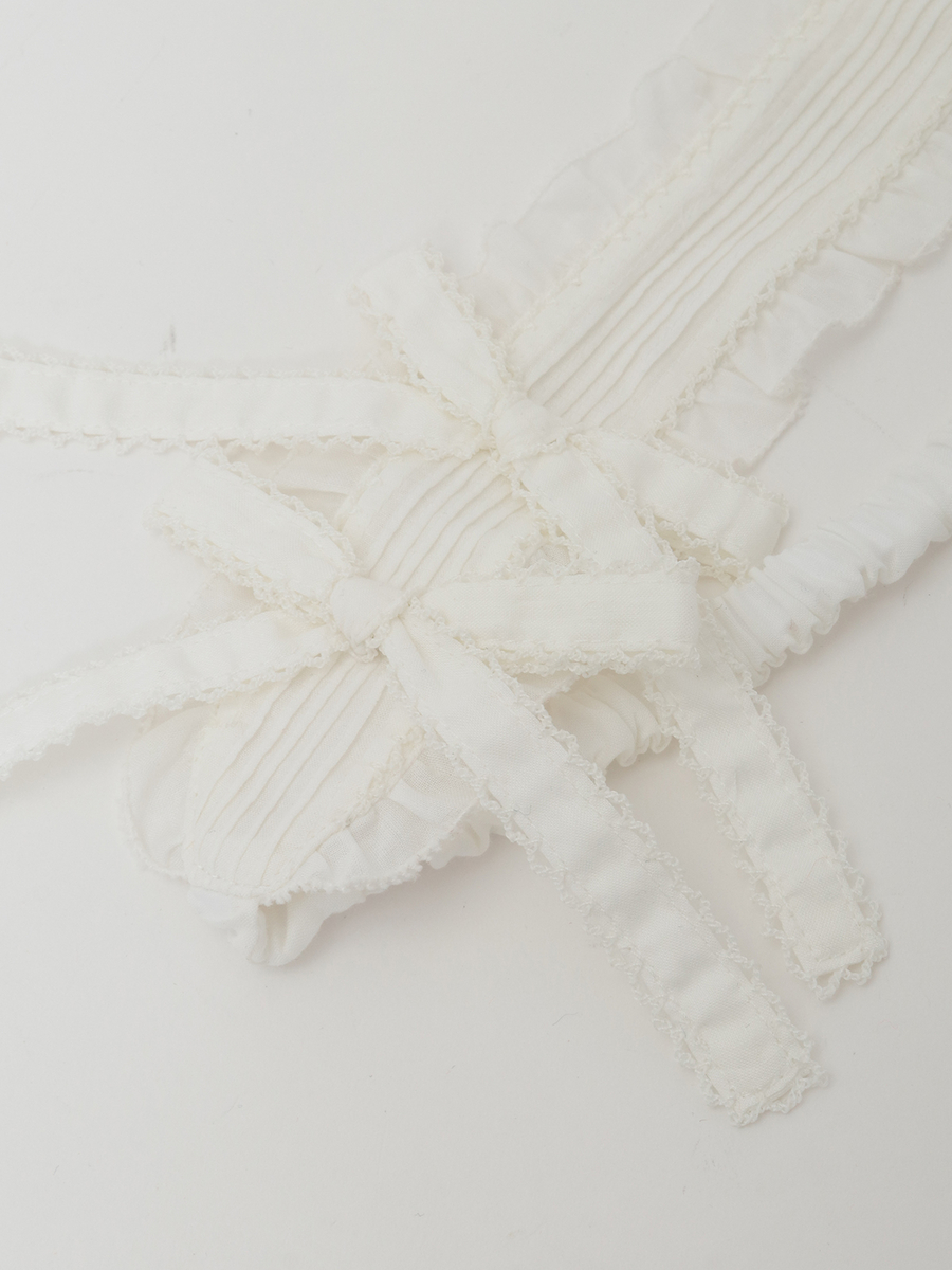 リボンモチーフ付きカチューム 詳細画像 クロ 5