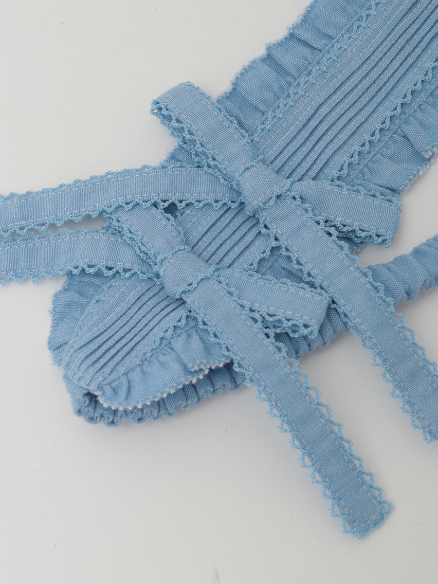 リボンモチーフ付きカチューム 詳細画像 クロ 8